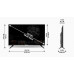 Television: Kodak 126 cm (50 inches) Bezel-Less Design Series 4K Ultra HD Smart Android LED TV 50UHDX7XPROBL (Black)